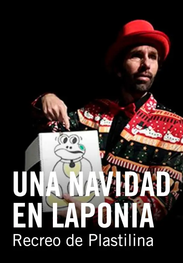 Cartel de Una Navidad en Laponia con Caperucita y Blancanieves