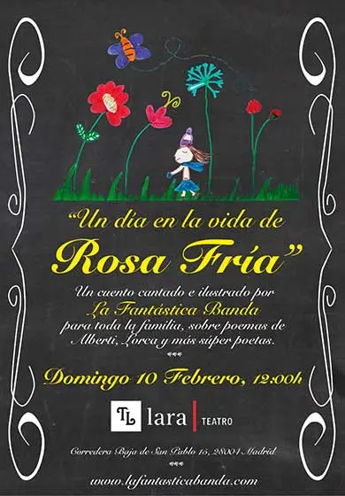 Cartel de La Fantástica Banda: Un día en la vida de Rosafría