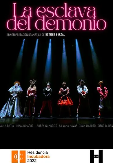 Cartel de La esclava del demonio