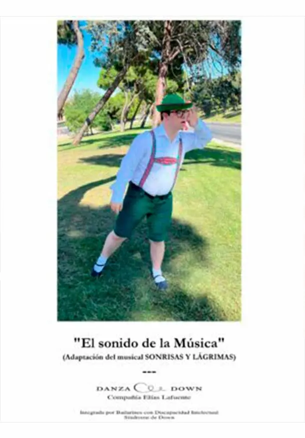 Cartel de Danza Down - Compañía Elías Lafuente: El sonido de la música