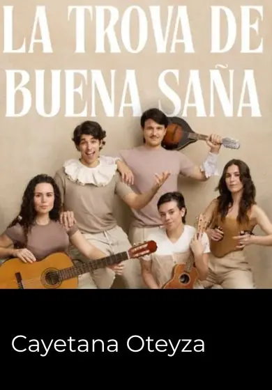 Cartel de La Trova de Buena Saña