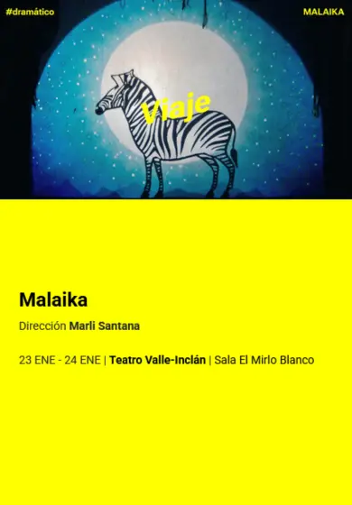 Cartel de Malaika