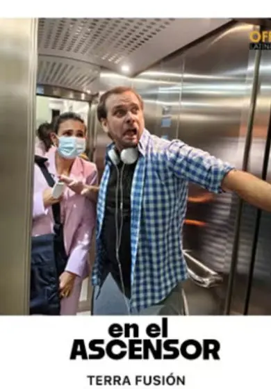 Cartel de En el ascensor