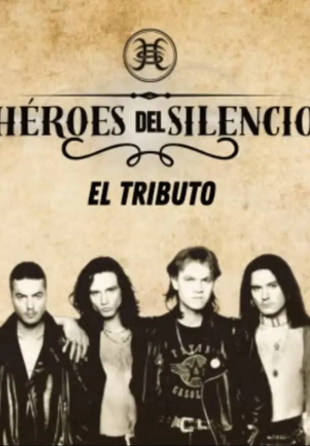 Cartel de Tributo Héroes del silencio