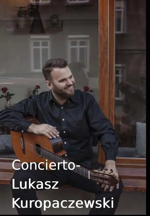 Cartel de Concierto Lukasz Kuropaczewski