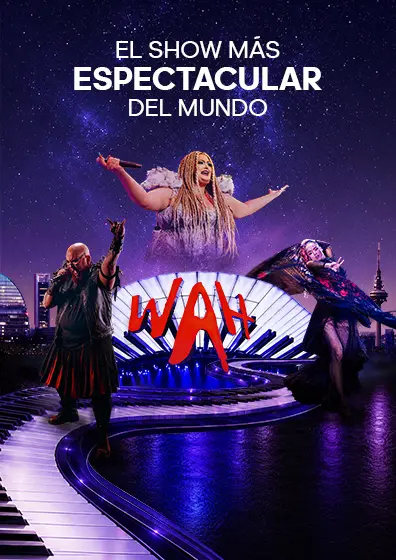 Cartel de WAH Madrid