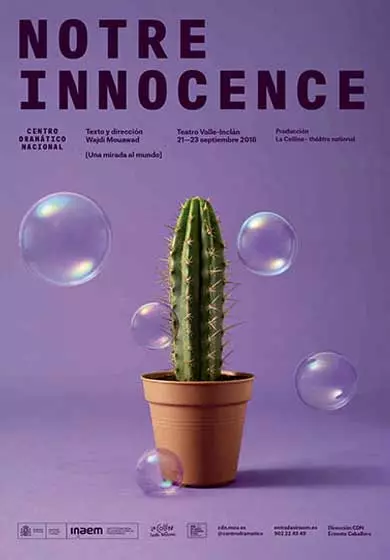 Cartel de Wajdi Mouawad: Notre Innocence