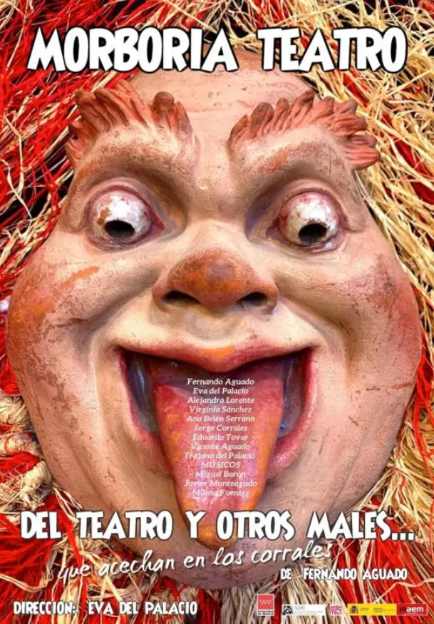 Cartel de Del teatro y otros males... que acechan en los corrales