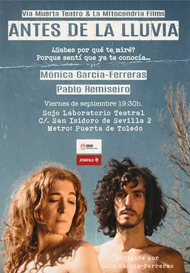 Cartel de Antes de la lluvia