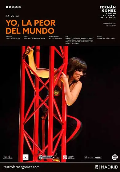 Cartel de Yo, la Peor del Mundo