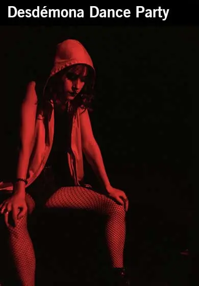 Cartel de Desdémona Dance Party