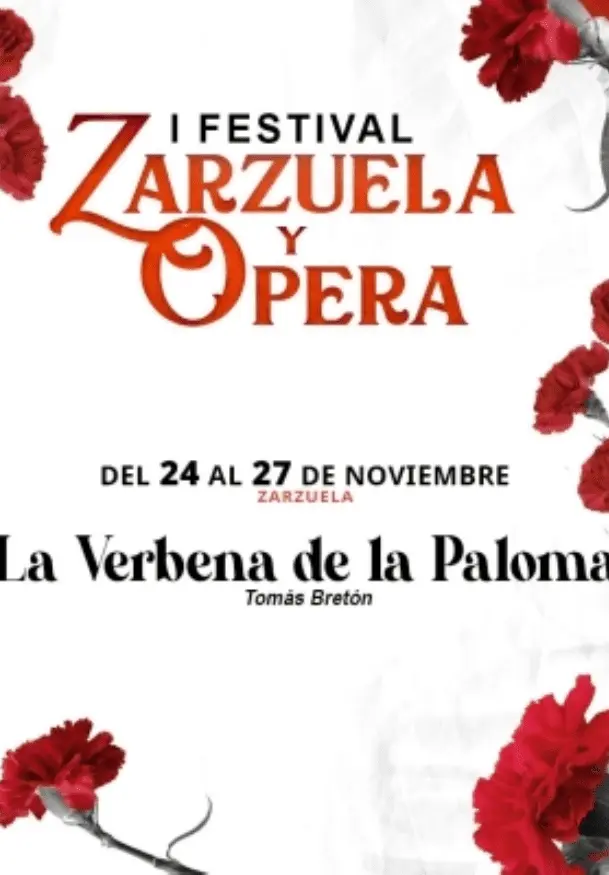 Cartel de I Festival de Zarzuela y Ópera: La Verbena de la Paloma