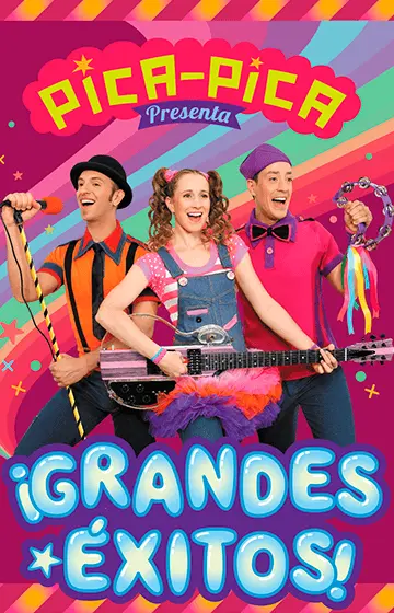 Cartel de Grandes éxitos de Pica Pica