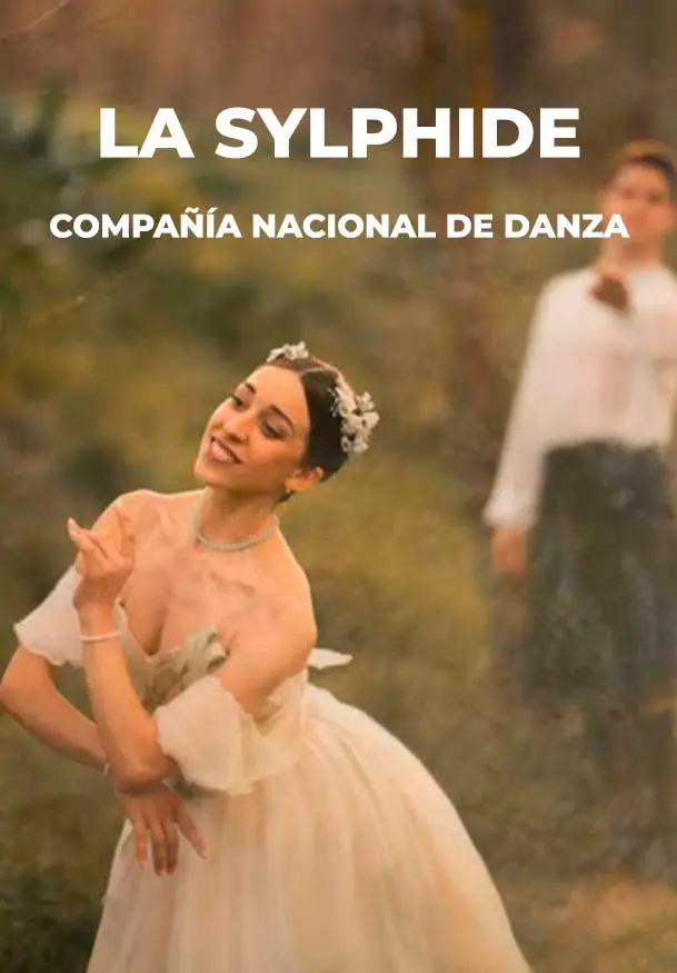Cartel de Compañía Nacional de Danza: La Sylphide