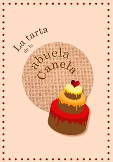 Cartel de La tarta de la abuela Canela
