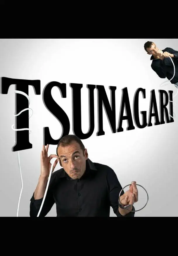 Cartel de Tsunagari con duo mentalismo Mala-Mente