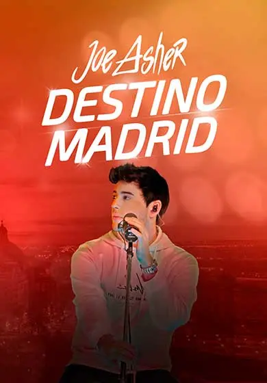 Cartel de Joe Asher: Destino Madrid