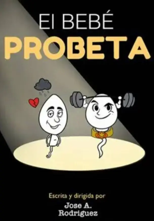 Cartel de El bebé probeta