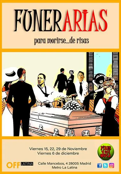 Cartel de Funerarias