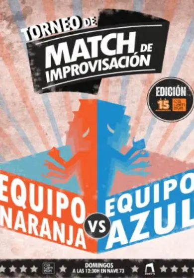 Cartel de Match de improvisación