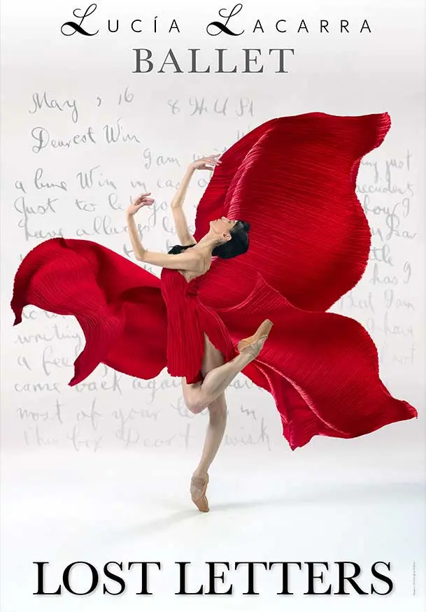Cartel de Lucía Lacarra Ballet: Lost Letters (Cartas perdidas)