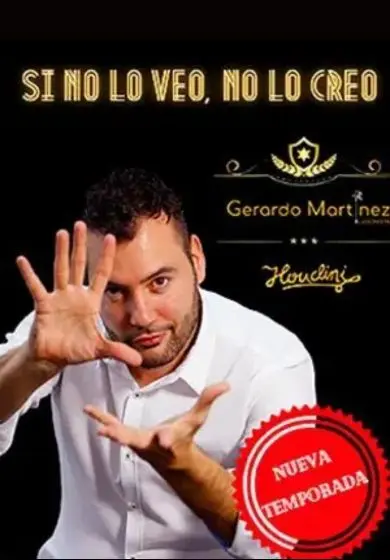 Cartel de Si no lo veo, no lo creo