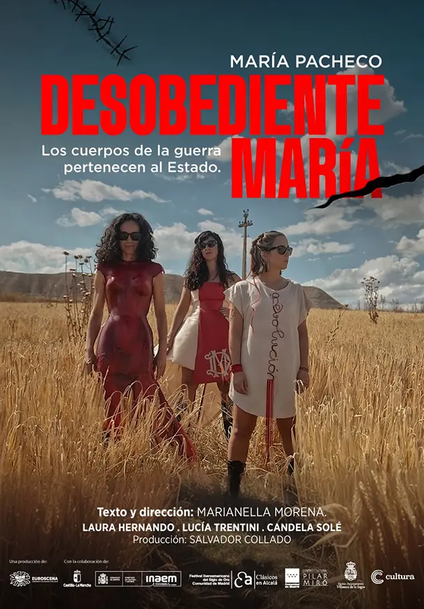 Cartel de Desobediente María
