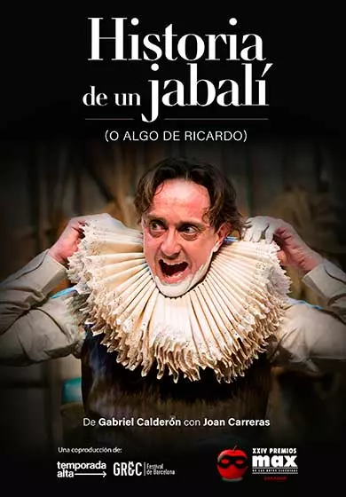 Cartel de Historia de un jabalí o algo de Ricardo