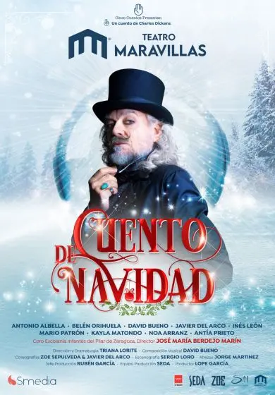 Cartel de Cuento de Navidad