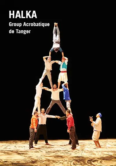 Cartel de Group Acrobatique de Tanger: Halka