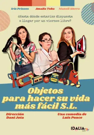 Cartel de Objetos para hacer su vida más fácil S.L.
