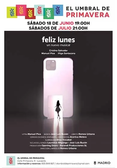 Cartel de Andrés Lima: Hamlet TEST