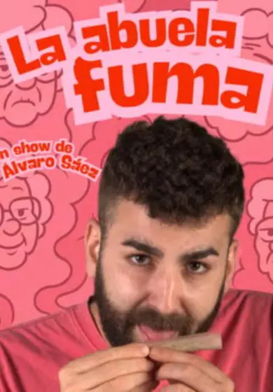 Cartel de La abuela fuma - Álvaro Saez