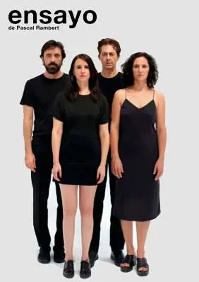 Cartel de Pascal Rambert: Ensayo