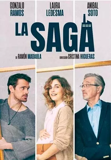 Cartel de La saga - Cristina Higueras