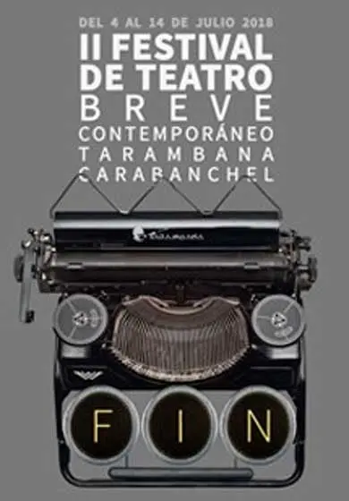 Cartel de II Festival de Teatro Breve