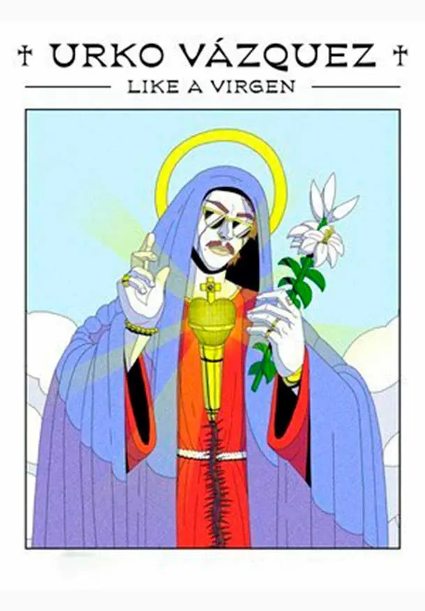 Cartel de Urko Vázquez: Like a virgen