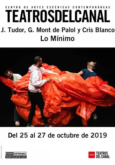 Cartel de J. Dutor, G. Mont De Palol y Cris Blanco: Lo mínimo