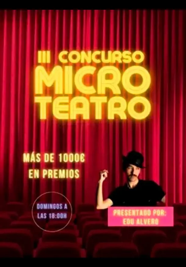 Cartel de Concurso Microteatros Clandestinos