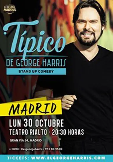 Cartel de Típico de George Harris