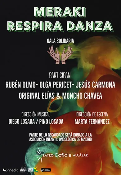 Cartel de Gala benéfica: Meraki Respira Danza
