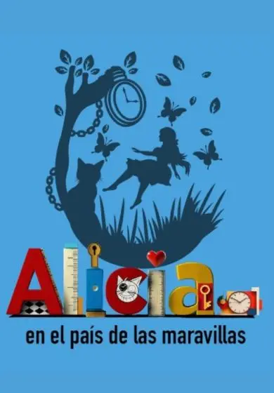 Cartel de Alicia en el País de las Maravillas - La Bicicleta