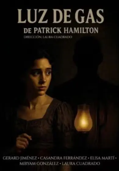 Cartel de Laura Cuadrado: Luz de gas