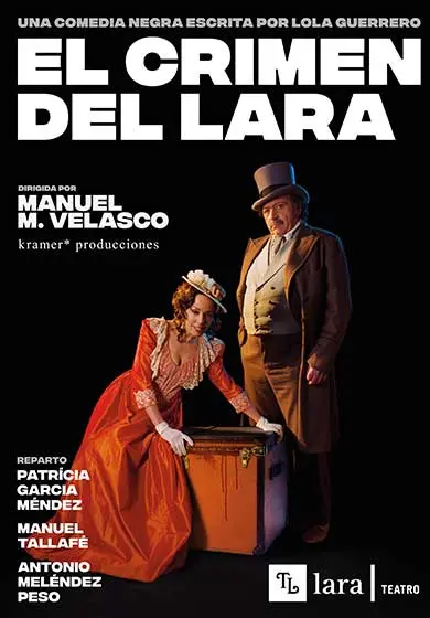 Cartel de El crimen del Lara