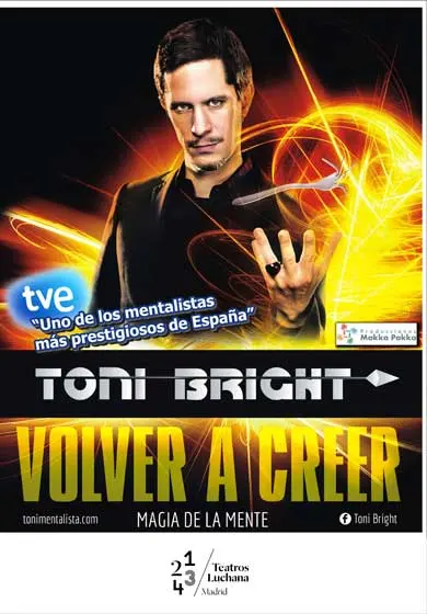 Cartel de Toni Bright: Volver a creer