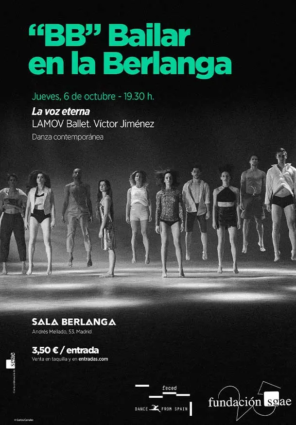 Cartel de La voz eterna
