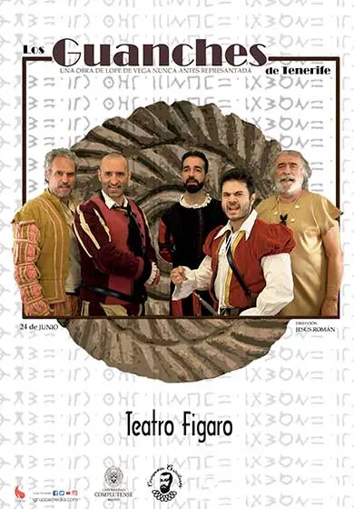 Cartel de Los guanches de Tenerife