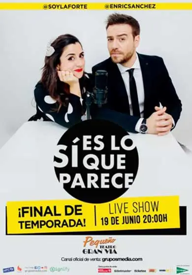 Cartel de Sí es lo que parece