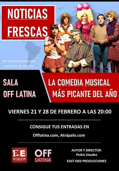 Cartel de Noticias frescas
