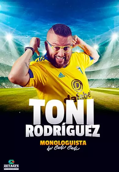 Cartel de Toni Rodríguez, de Cadi Cadi